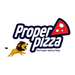 Proper Pizza Arklow logo.
